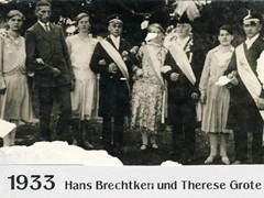 1933 Hans Brechtken und Therese Grote