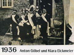 1936 Anton Göbel und Klara Eickmeyer