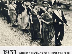 1951 August Dierkes sen und Ehefrau