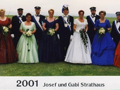 2001 Josef Strathaus und Gabi Strathaus